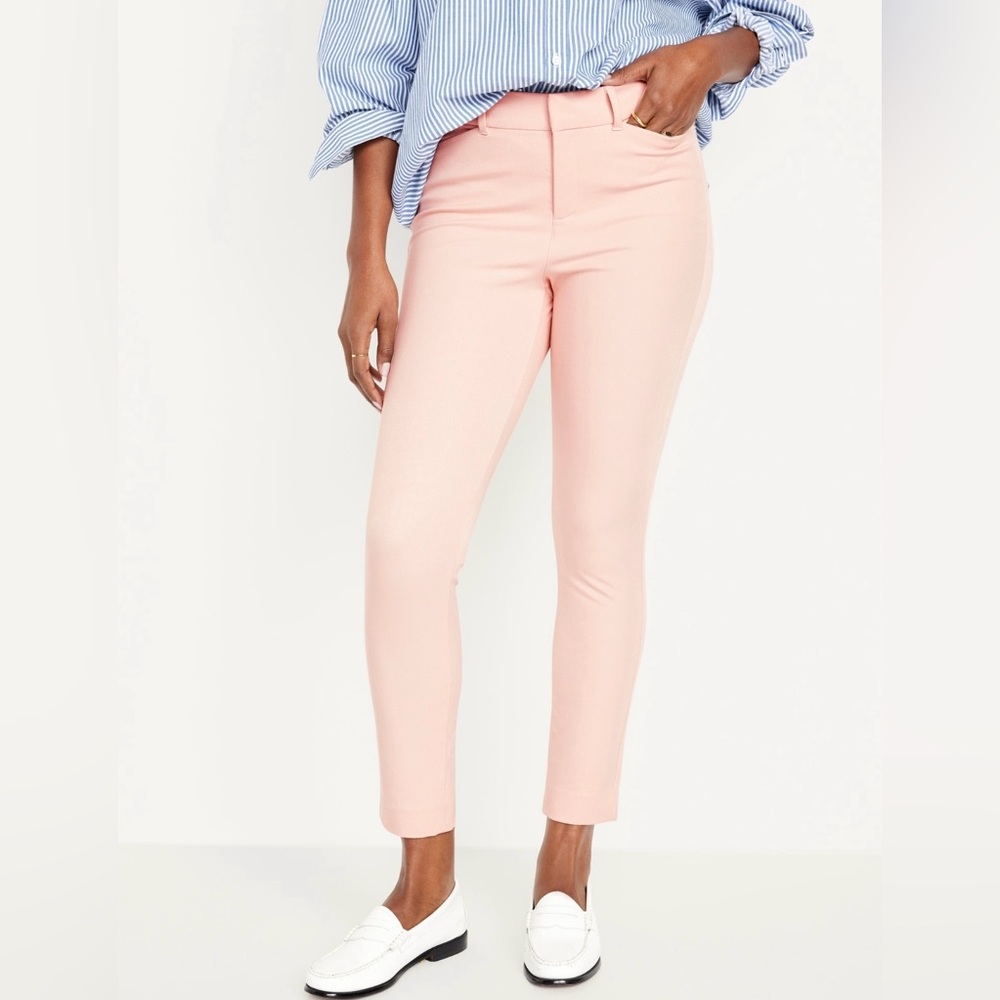 High-Rise Skinny Pants